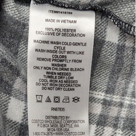 2 Pack Nautica Sleepwear Plaid Flannel Pajama Pants Lounge Bottoms Mens Medium - Picture 8 of 16